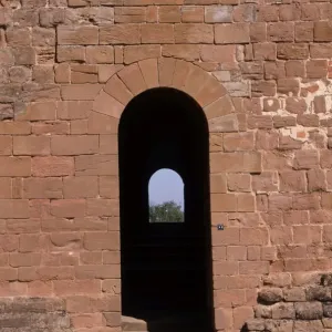 Kenilworth Castle Print - Gateways Ruins Kenilworth Castle Print - Gateways Ruins