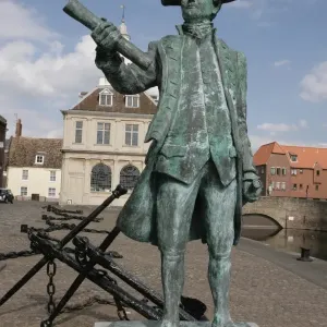 Kings Lynn Print of Captain George Vancouver Statue Kings Lynn Print of Captain George Vancouver Statue