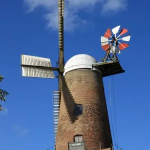 Quainton Windmill Print 1830 Buckinghamshire Quainton Windmill Print 1830 Buckinghamshire