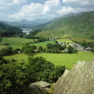 Snowdon Valley Print, North Wales Landscape Snowdon Valley Print, North Wales Landscape