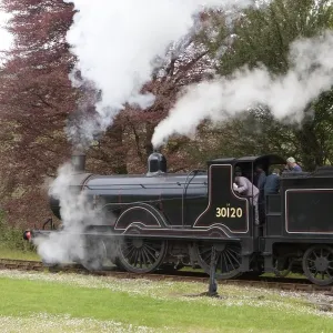 Print of Steam Power on Cornwall's Premier Railway Print of Steam Power on Cornwall's Premier Railway