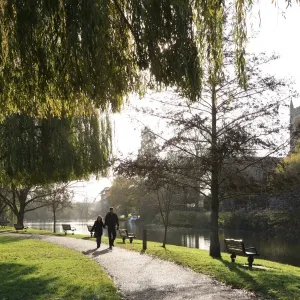 Stratford Upon Avon Winter Tow Path Print Stratford Upon Avon Winter Tow Path Print