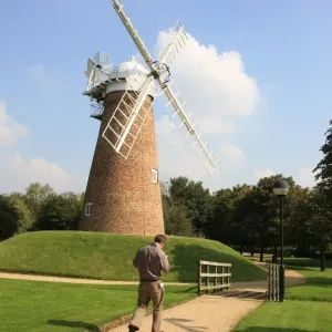 Swindon Footpaths Windmill Print Swindon Footpaths Windmill Print