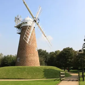 Swindon Footpaths Print featuring Windmill at Windmill Business Park Swindon Footpaths Print featuring Windmill at Windmill Business Park