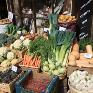 Broadway Village Shop Fresh Produce Print Broadway Village Shop Fresh Produce Print