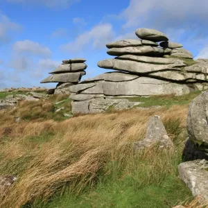 Windswept Stones Print: A Granite Tor on Bodmin Moor Windswept Stones Print: A Granite Tor on Bodmin Moor