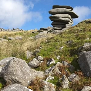 Windswept stones on Bodmin Moor