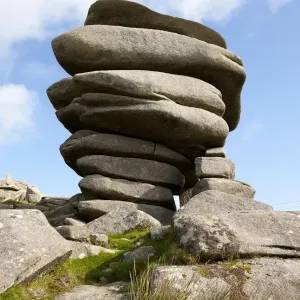 Bodmin Moor Granite Tor Print Bodmin Moor Granite Tor Print