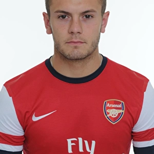 Arsenal 2013-14 Squad: Jack Wilshere at Team Photocall
