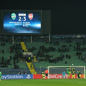 Arsenal Defend Late to Secure 3-3 Draw against Ludogorets in Champions League