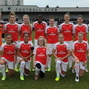Arsenal Ladies team. Arsenal Ladies 2: 2 Notts County Ladies