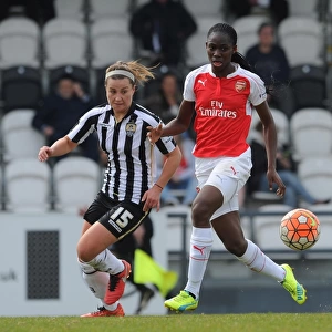 Arsenal and Notts County Ladies Fight to a Dramatic 2-2 Draw and Penalty Shootout Victory for Arsenal in FA Cup Quarterfinals: Oshoala and Turner Shine