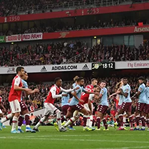 Arsenal's Aubameyang Scores Third Goal vs. Aston Villa (2019-20)