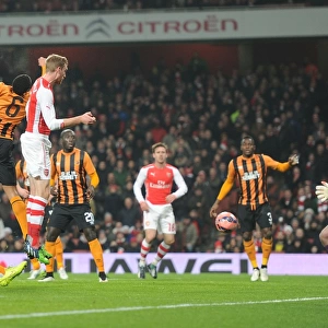 Arsenal's FA Cup Triumph: Per Mertesacker's Header Against Hull City (January 2015)