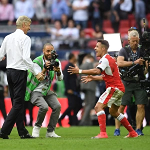 Arsene Wenger and Alexis Sanchez: Celebrating Arsenal's FA Cup Victory over Chelsea