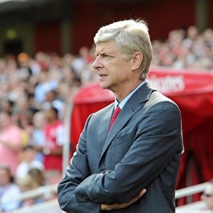 Arsene Wenger: Arsenal Manager at Emirates Stadium vs Sunderland (2012-13)