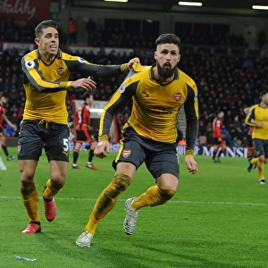 Giroud's Hat-Trick: Arsenal's Triumph over AFC Bournemouth in the 2016-17 Premier League