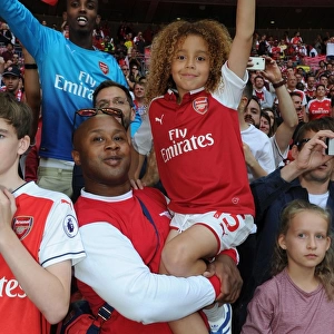 A young Arsenal fan. Arsenal 1: 1 Chelsea. Arsenal win 4: 1 on penaltys. Community Sheild