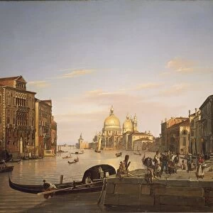The Grand Canal in Venice, by Francesco Vervloet, 1838