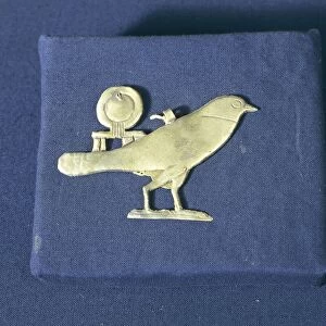 Treasure of Tanis, golden bird, symbol of eternal life, belonged to King Sheshong III