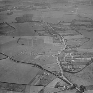 An aerial view of Tripes Farm in St Mary Cray, Kent. 1939