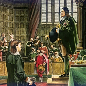 Charles I in the House of Commons (oil on canvas)