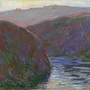 The Creuse Valley, Evening Effect, 1889 (oil on canvas)