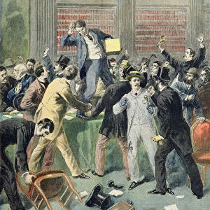 Election of the new President, from the illustrated supplement of Le Petit Journal