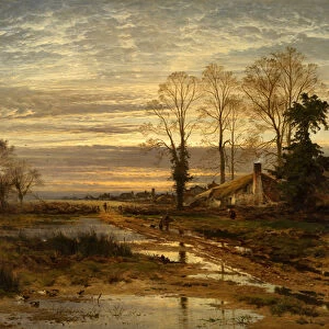 February Fill Dyke, 1881 (oil on canvas)