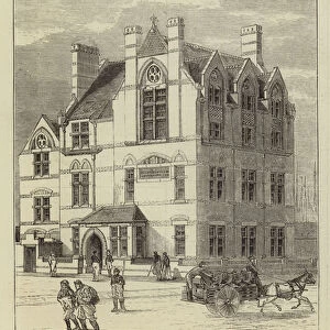 Home for Smack Boys at Great Yarmouth (engraving)
