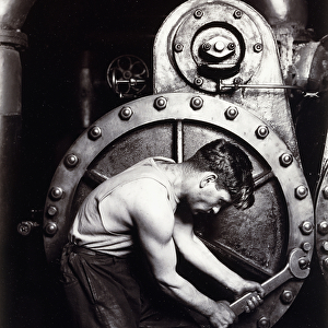 Powerhouse Mechanic, c. 1924; (gelatin silver print)