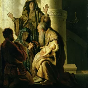 Simeon and Hannah in the Temple, c. 1627 (oil on panel)
