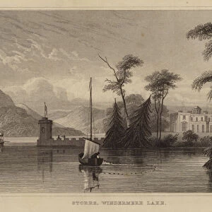 Storrs, Windermere Lake (engraving)