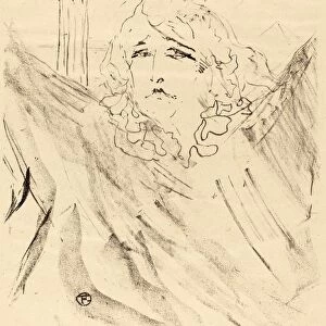 Henri de Toulouse-Lautrec (French, 1864 - 1901), Sarah Bernhardt in Cleopatra"