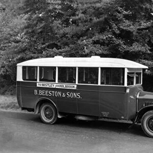 1928 Thornycroft A2 long chassis bus. Creator: Unknown