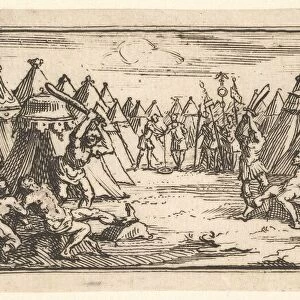 Breaking the Legs (John Beaver, Roman Military Punishments, 1725), after 1725