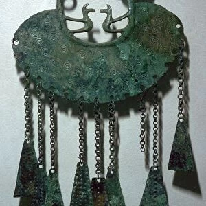 Celtic bronze pendant