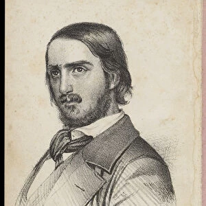 Georg Herwegh (1817-1875), 1840s. Artist: Richter, Johann Heinrich (1803-1845)