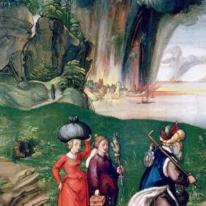 Lot and His Daughters, 1496-1499. Artist: Albrecht Durer