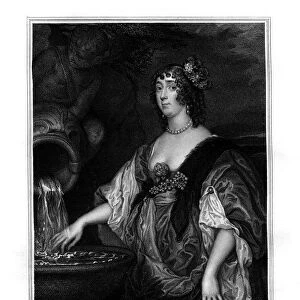 Lucy Hay, Countess of Carlisle, English socialite, (1825). Artist: TA Dean