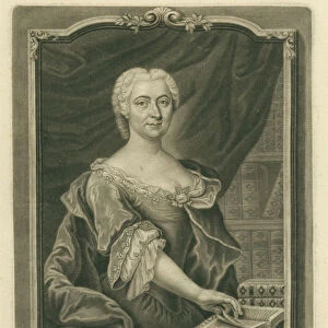 Luise Adelgunde Gottsched, born Kulmus (1713-1762), 1741