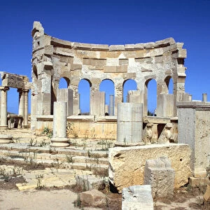 The Market, Leptis Magna, Libya