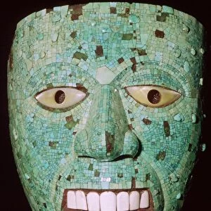 Mask representing a god, Aztec / Mixtec, Mexico, early 16th century