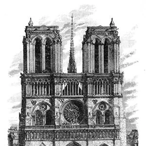 Notre Dame, Paris, c1888