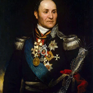 Portrait of Count Matvei Ivanovich Platov, (1757-1818), 1814