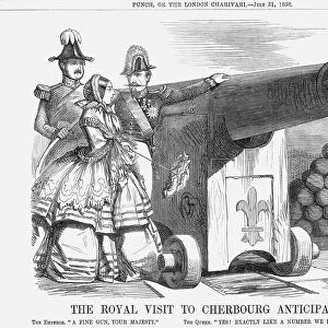 The Royal Visit to Cherbourg Anticipated, 1858
