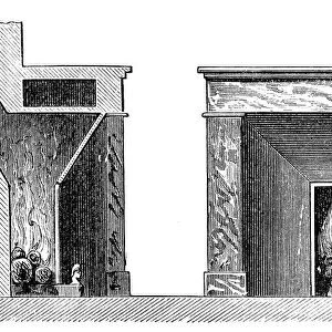 Rumfords fireplace, c1880
