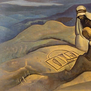 Signs of Christ, 1924. Artist: Nicholas Roerich