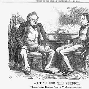 Waiting for the Verdict, 1865. Artist: John Tenniel