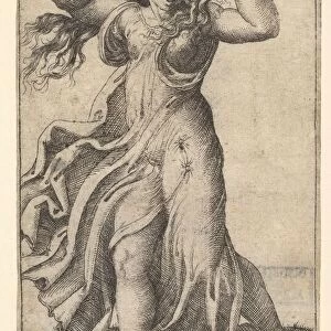Woman pulling Her Hair, ca. 1515. Creator: Unknown